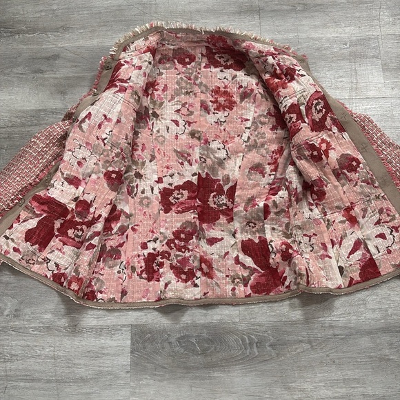 Elie Tahari Reversible Tweed & Silk Blazer – Estimated XS/Small - Picture 3 of 7